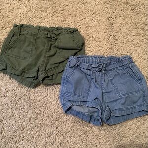 Old Navy Baby Shorts in Green and Blue